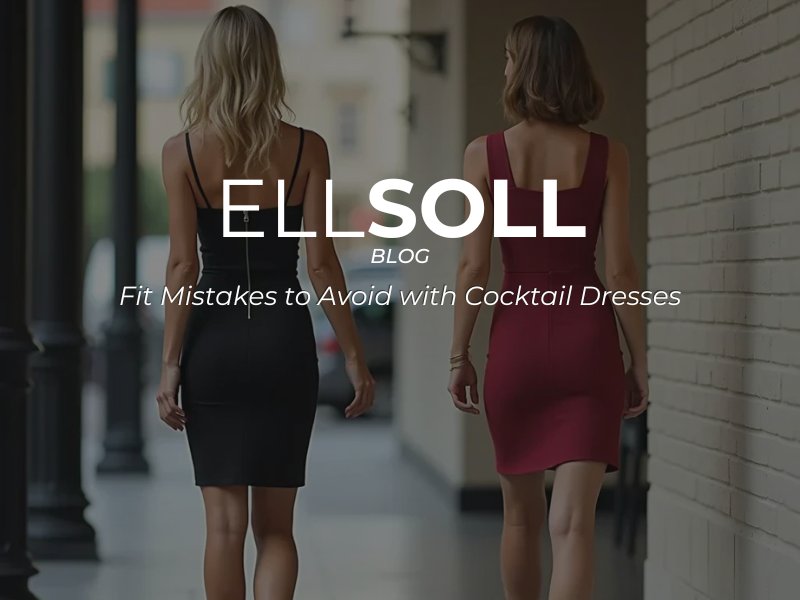 ell soll cocktail dress fit
