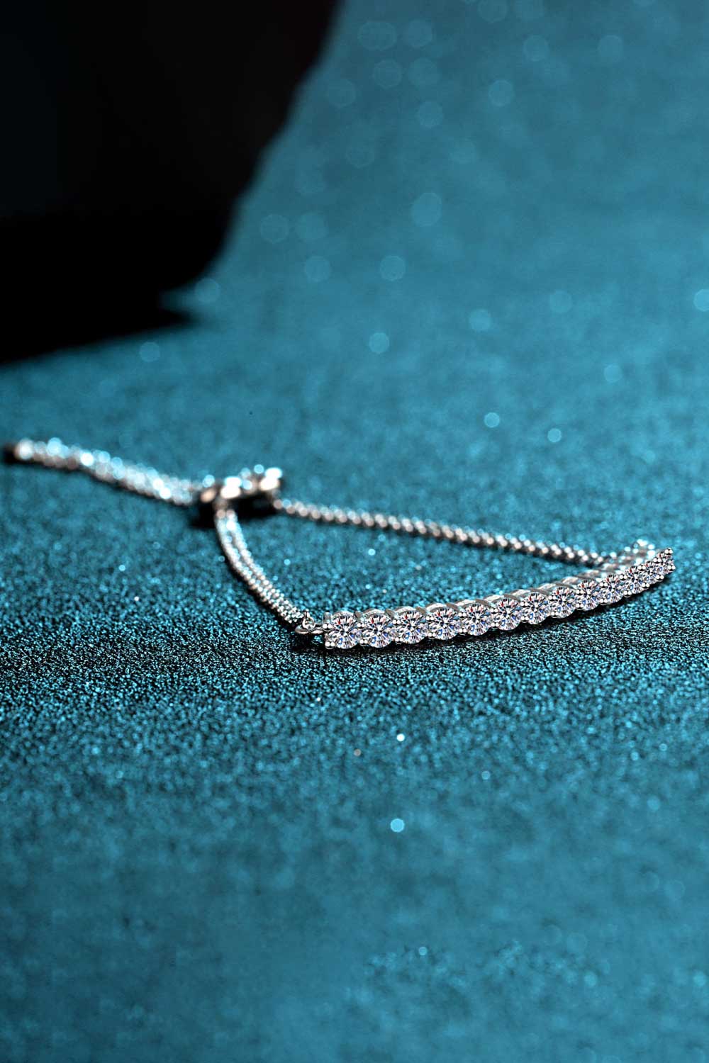 Moissanite Silver Bracelet - Ell Soll Fashion