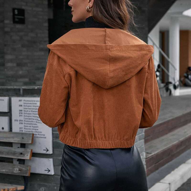 Corduroy Style Jacket - Ell Soll