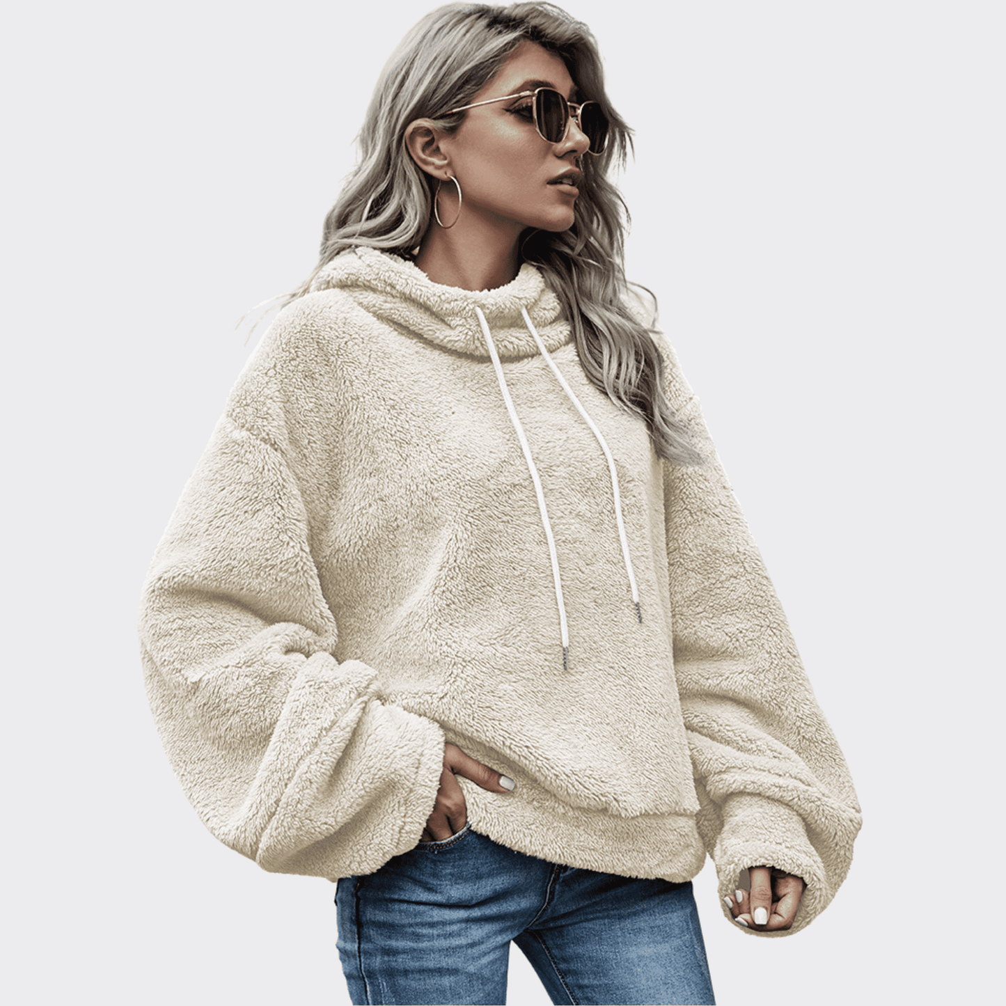 Oversize Hoodie-Sweater - Ell Soll