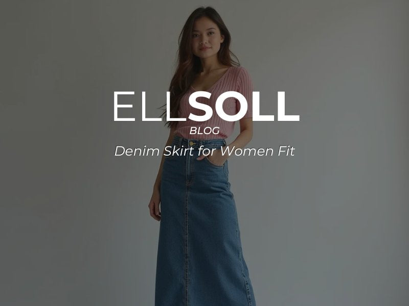 Denim Skirt for Women Fit