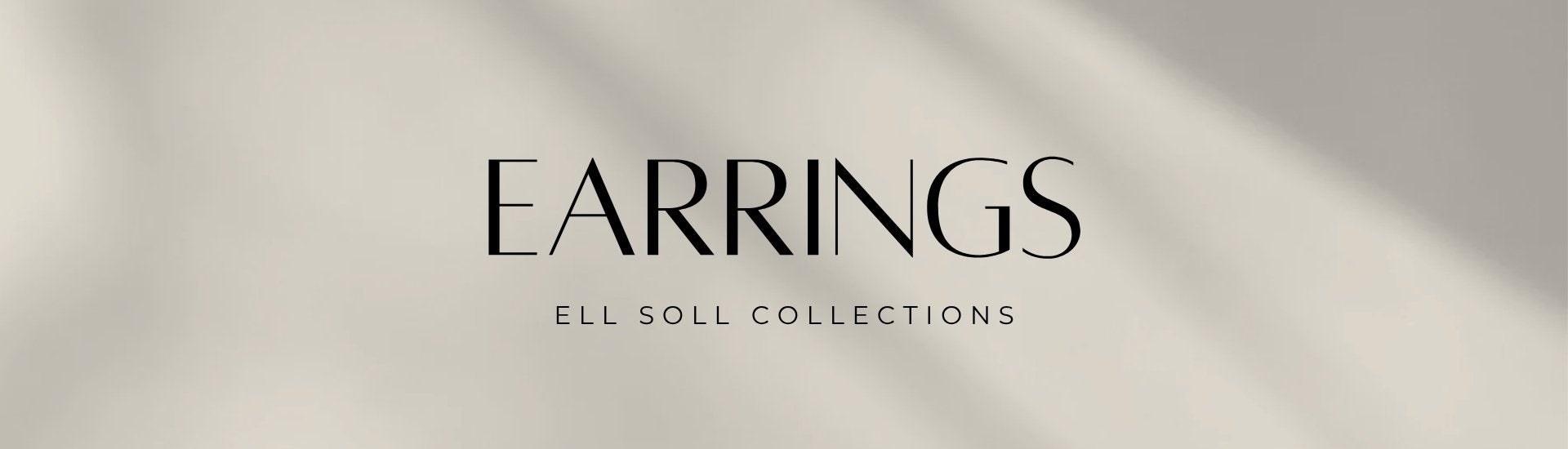 ell soll collection earrings