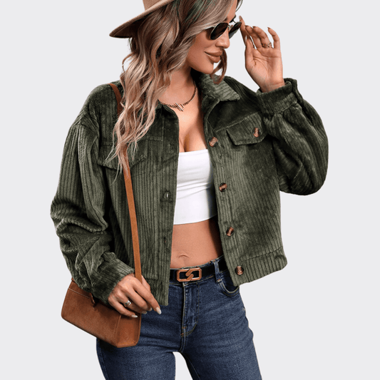 Plush Casual Jacket - Ell Soll Fashion