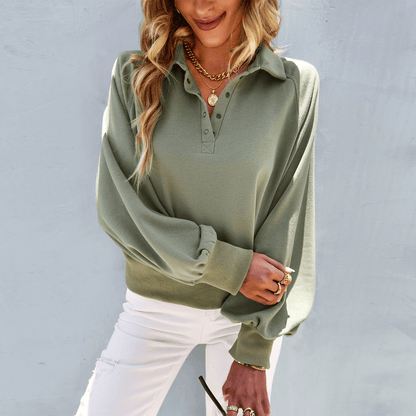 Solid Color Sweater - Ell Soll Fashion