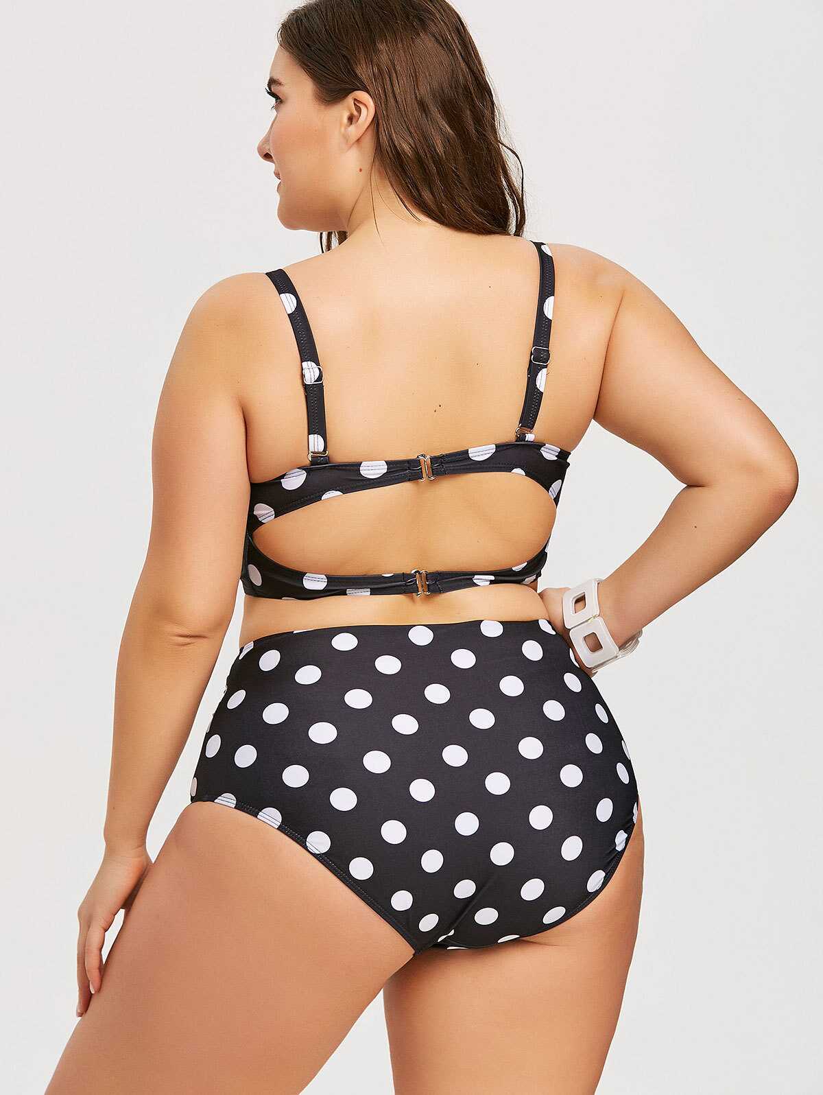 Dot High-Rise Bikini - Ell Soll Fashion