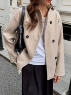 Double Dropped Shoulder Jacket