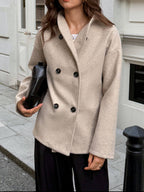 Double Dropped Shoulder Jacket