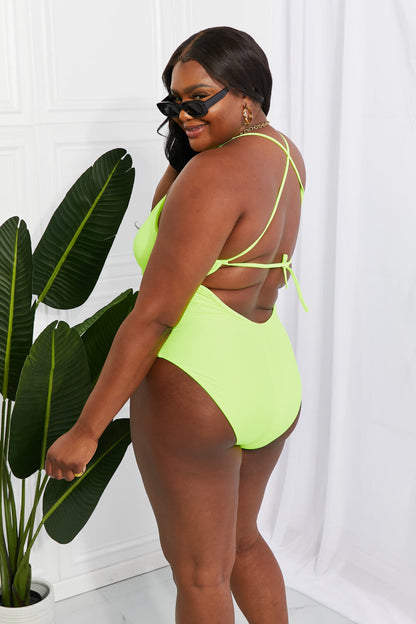 Marina Lime One-Piece