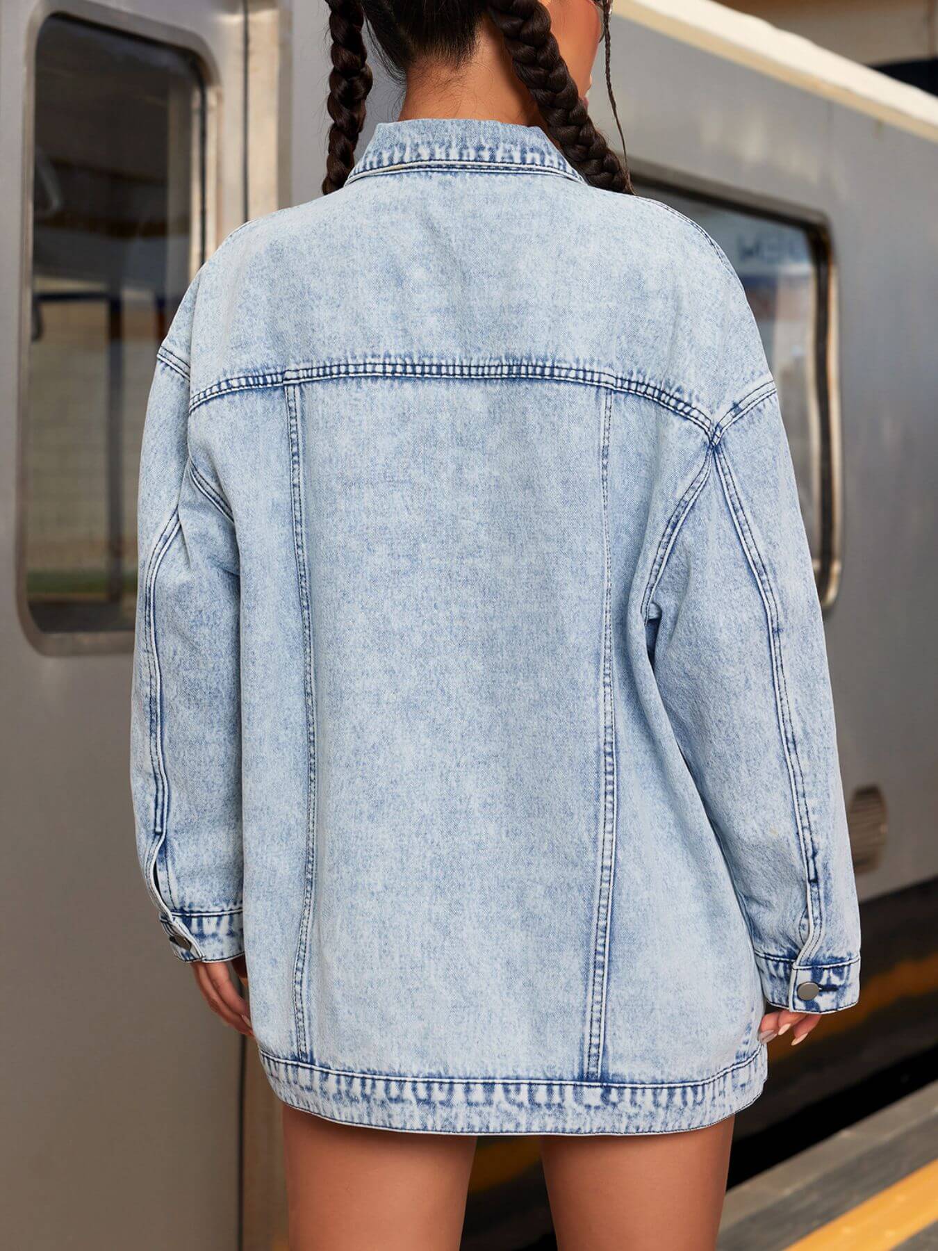 Mia Oversized Denim Jacket