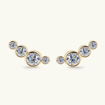 Moissanite Stud Earrings