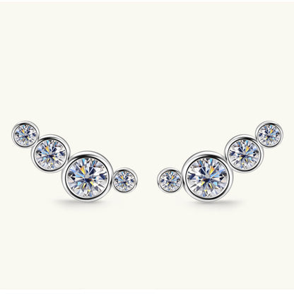 Moissanite Stud Earrings