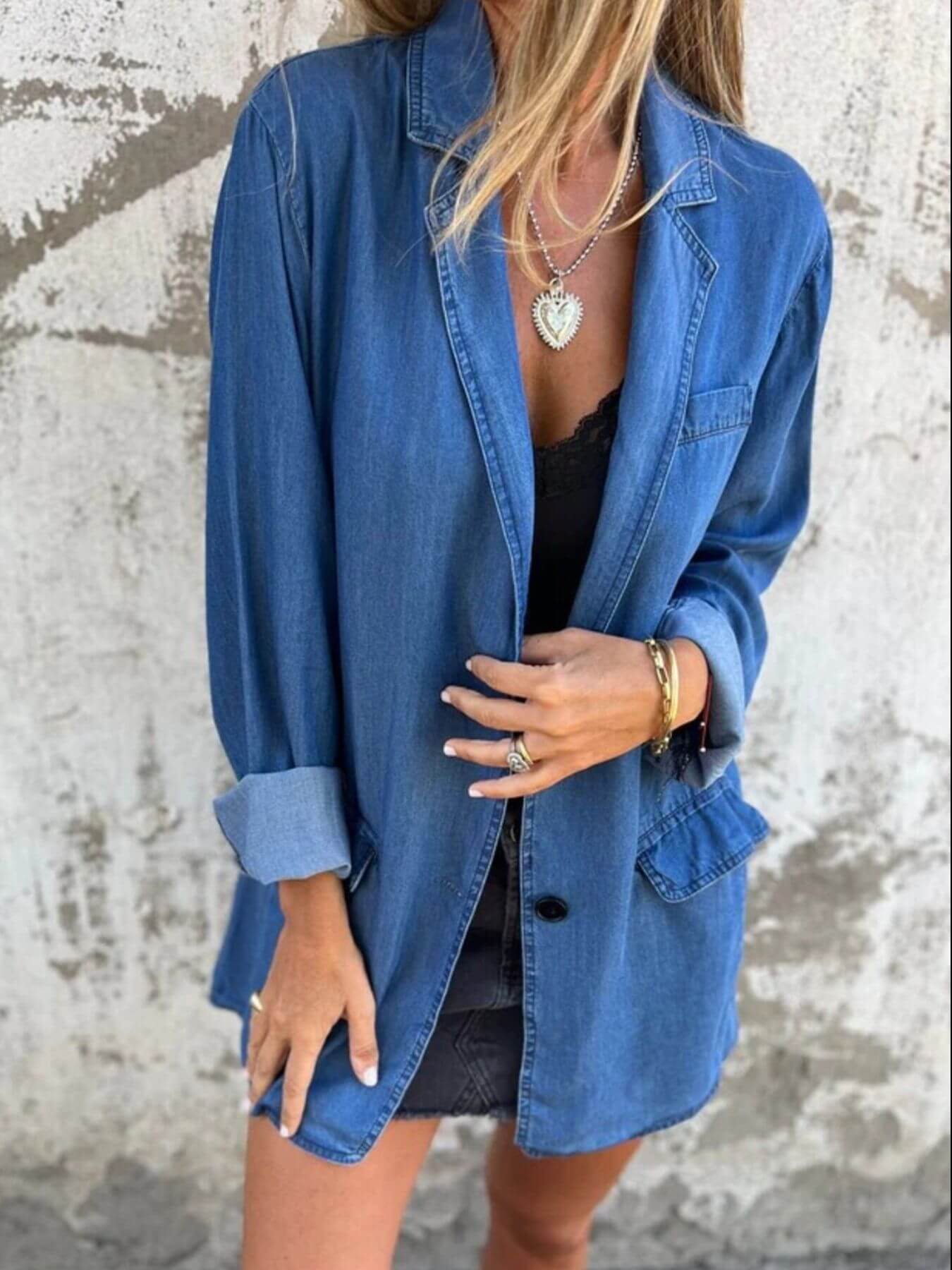 Denim Blazer