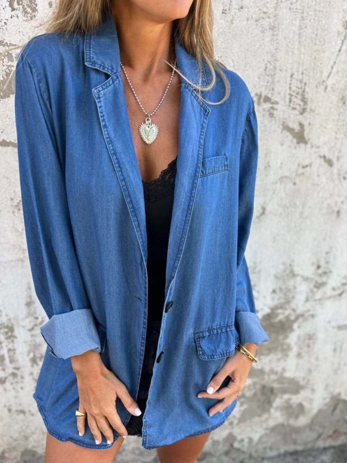 Denim Blazer