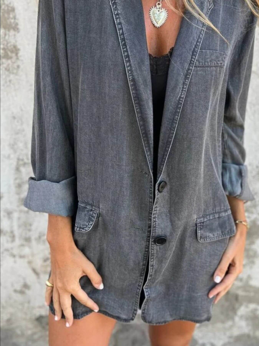 Denim Blazer