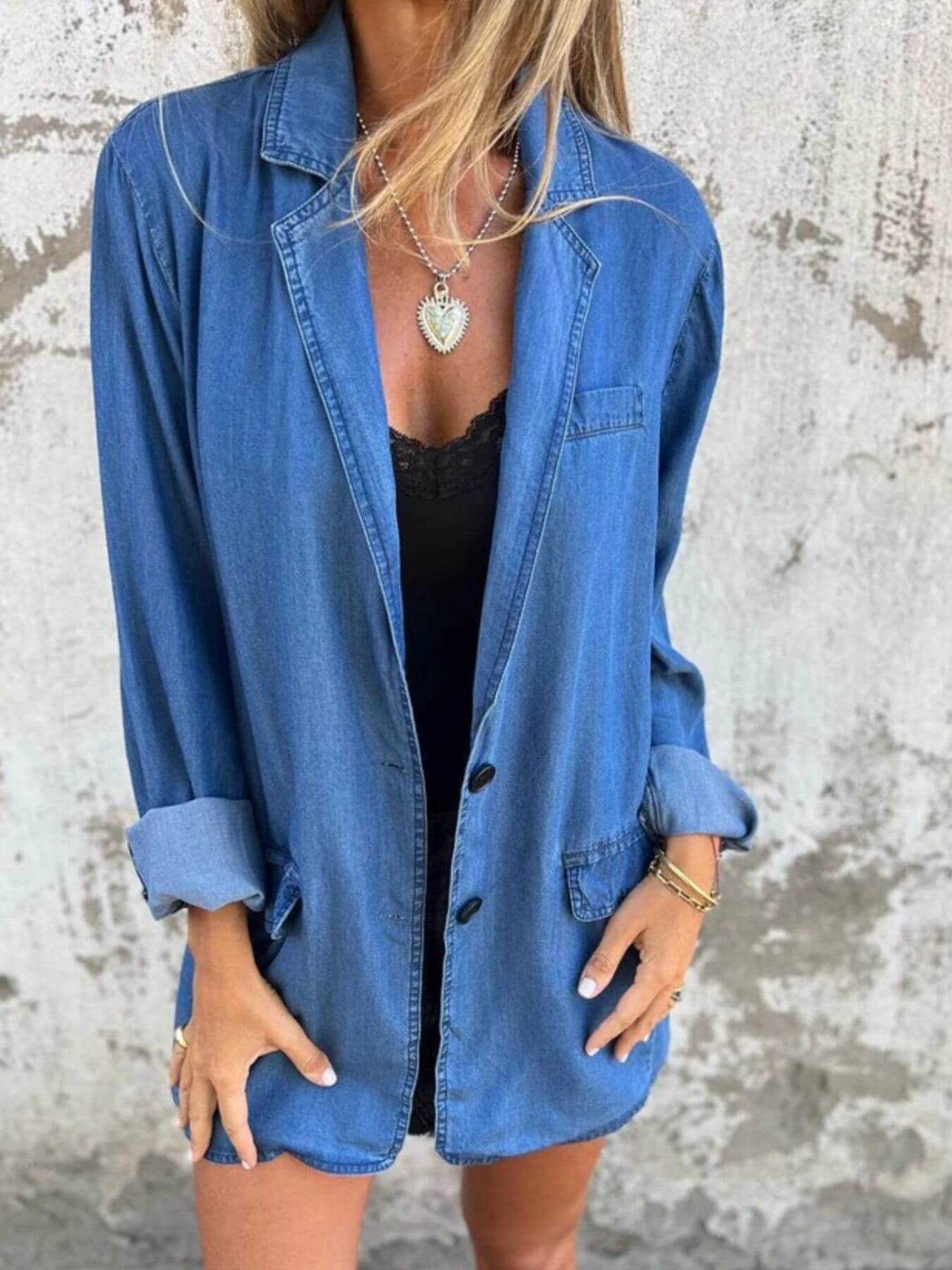 Denim Blazer