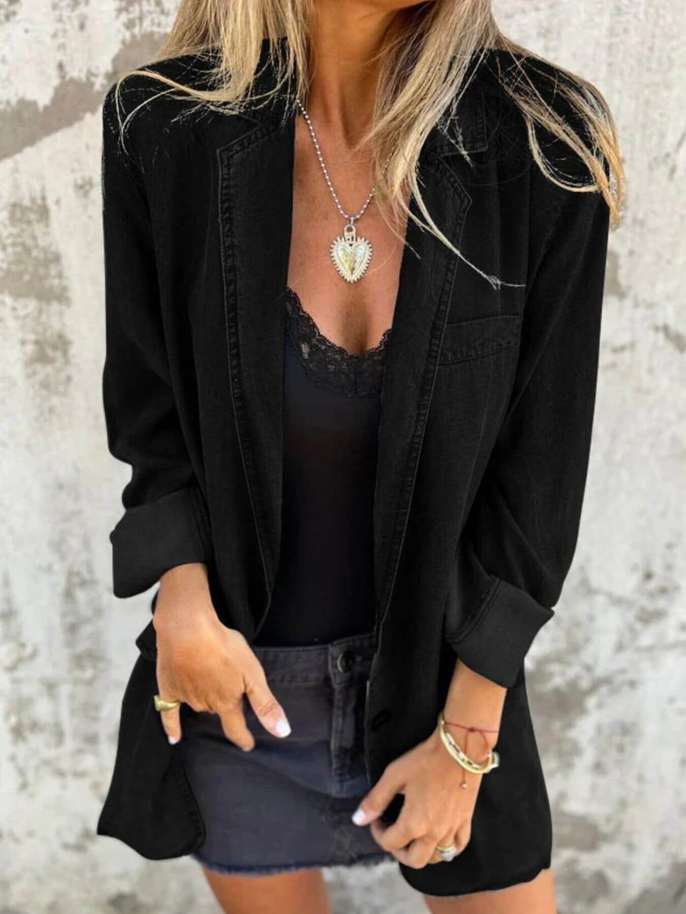 Denim Blazer