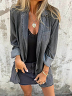 Denim Blazer