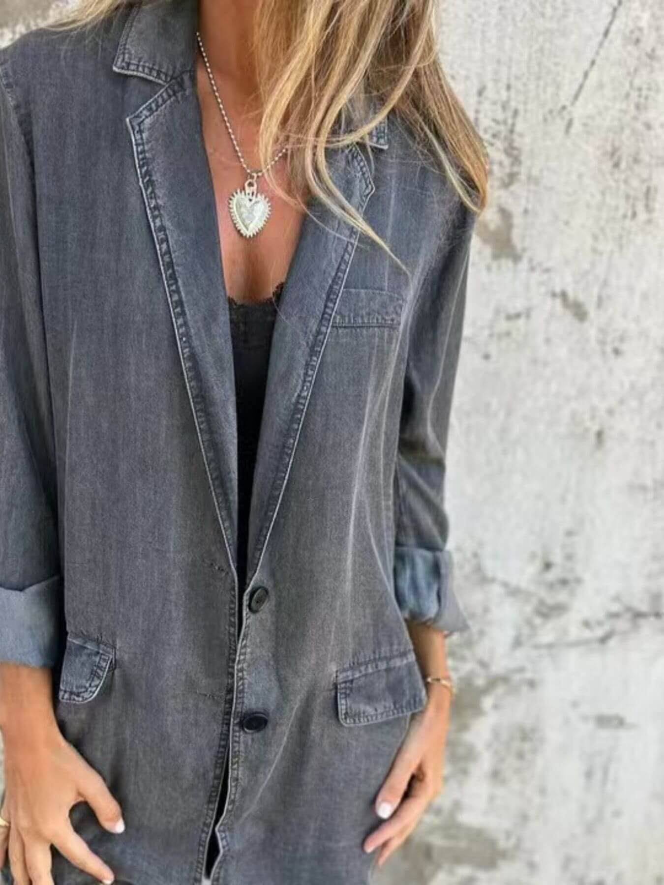 Denim Blazer