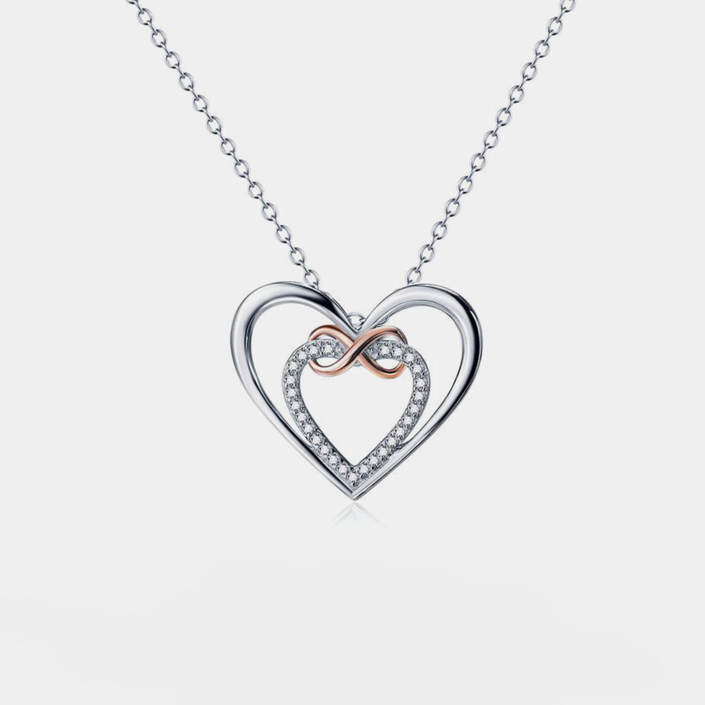 Heart Zircon Necklace