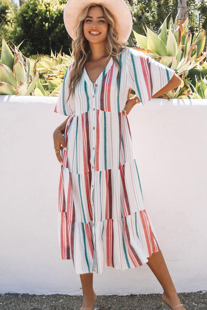 Shelly Striped Dress