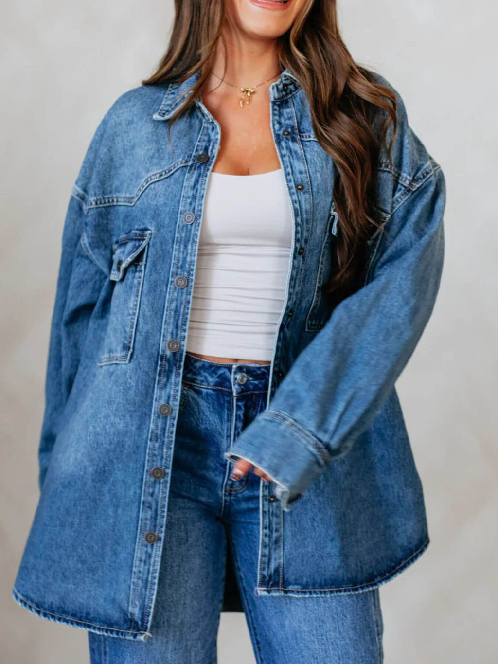 Oversized Denim Jacket