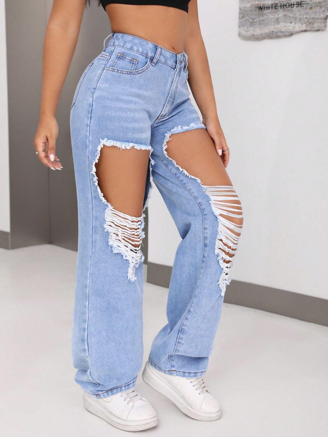 Jenna Distressed Jeans