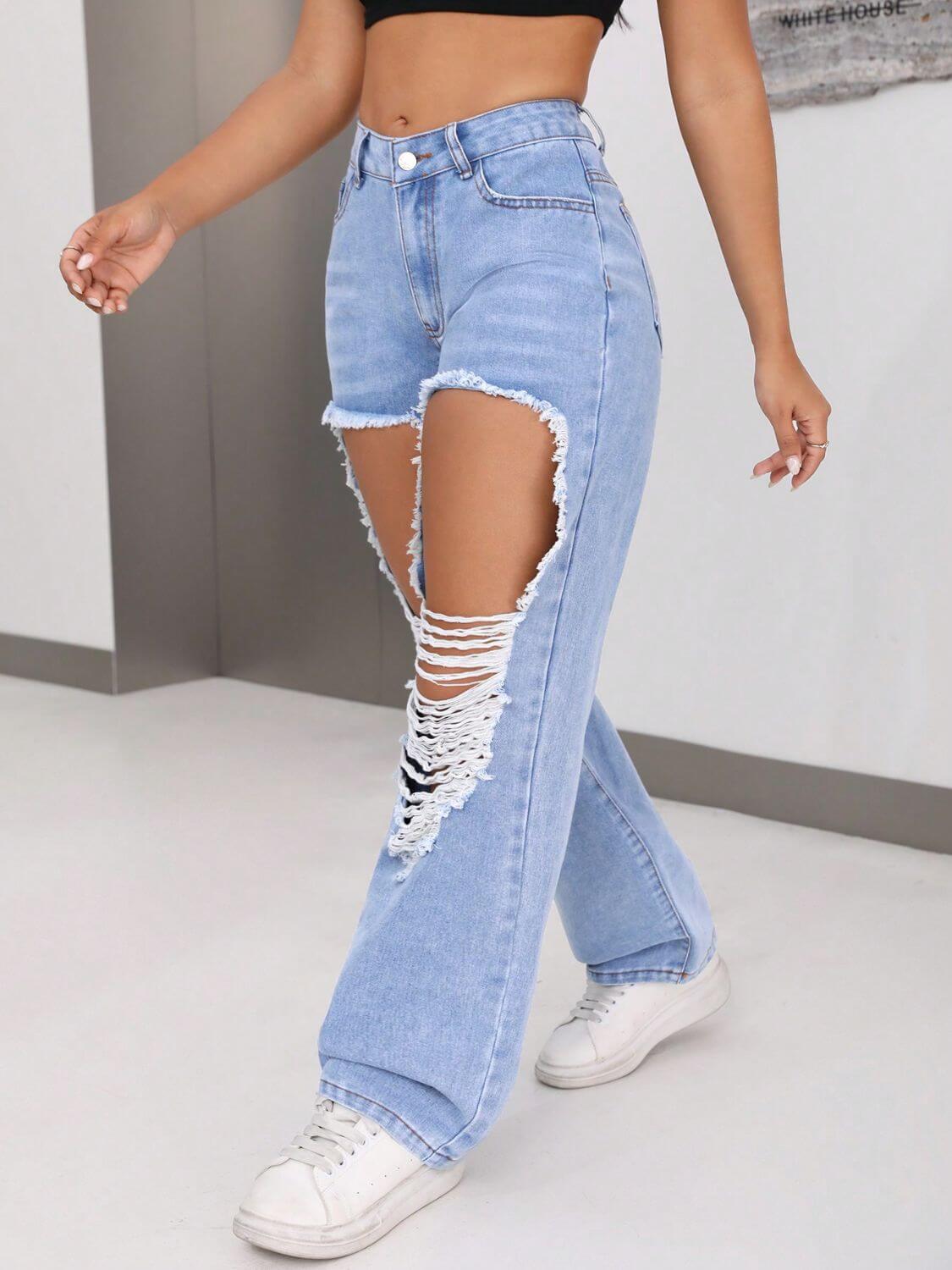 Jenna Distressed Jeans