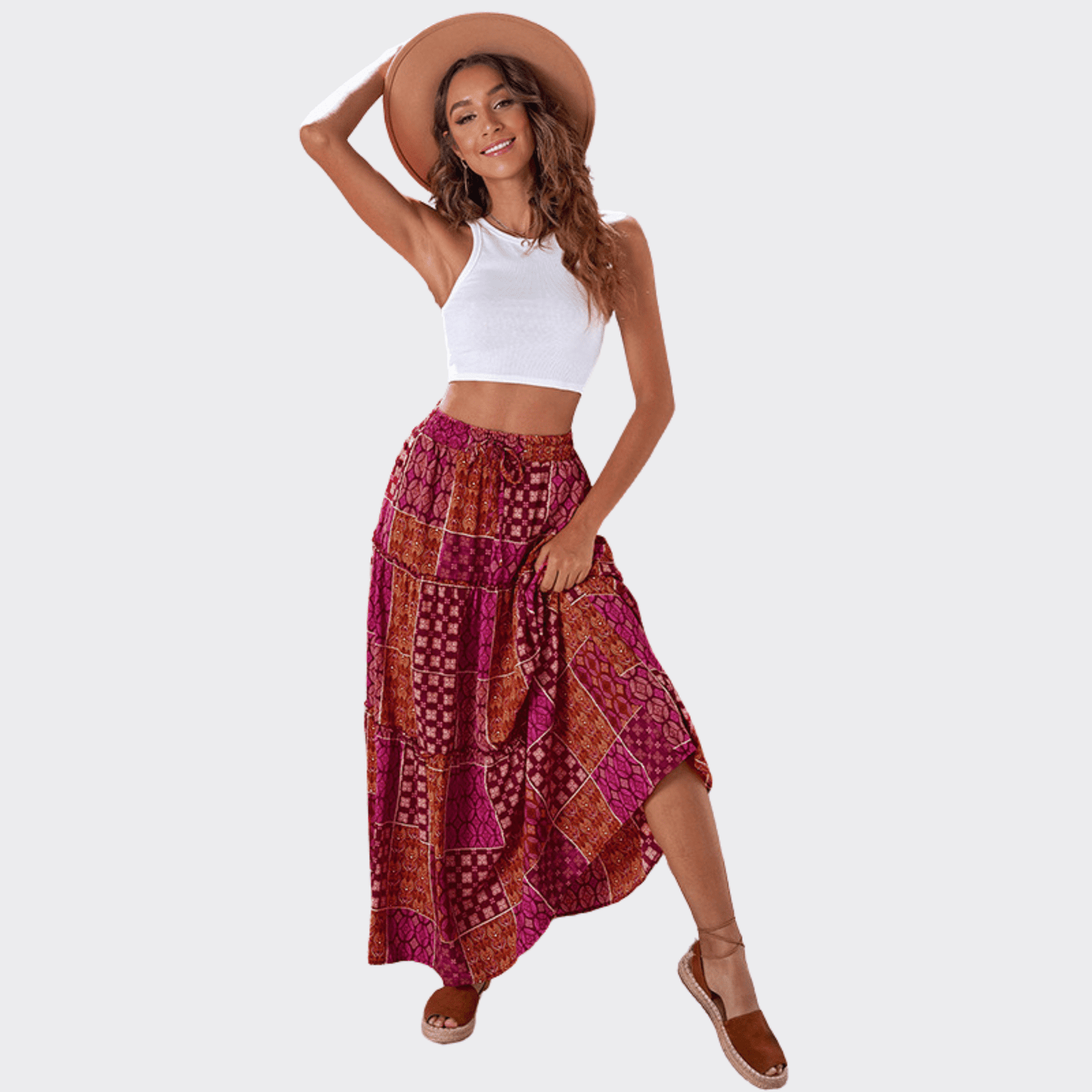 Bohemian Flounces Skirt - Ell Soll Fashion