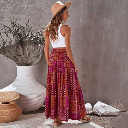 Bohemian Flounces Skirt - Ell Soll Fashion