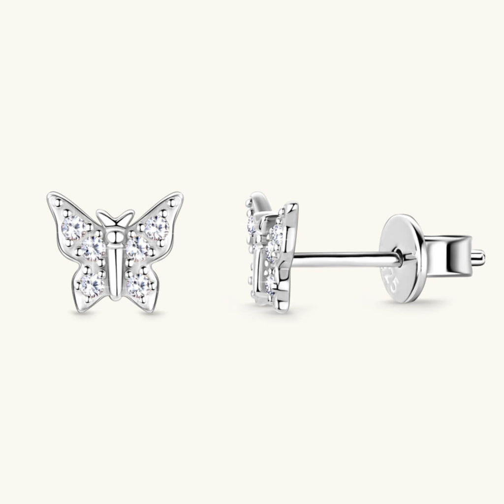 Butterfly Stud Earrings - Ell Soll Fashion