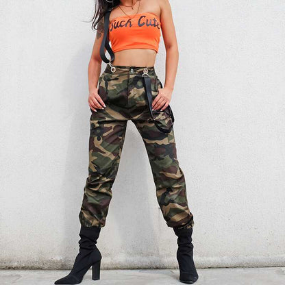 Camouflage Pants - Ell Soll Fashion