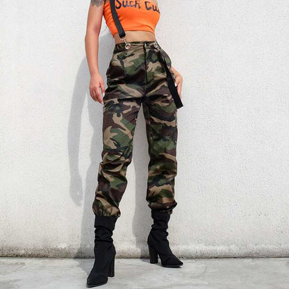 Camouflage Pants - Ell Soll Fashion