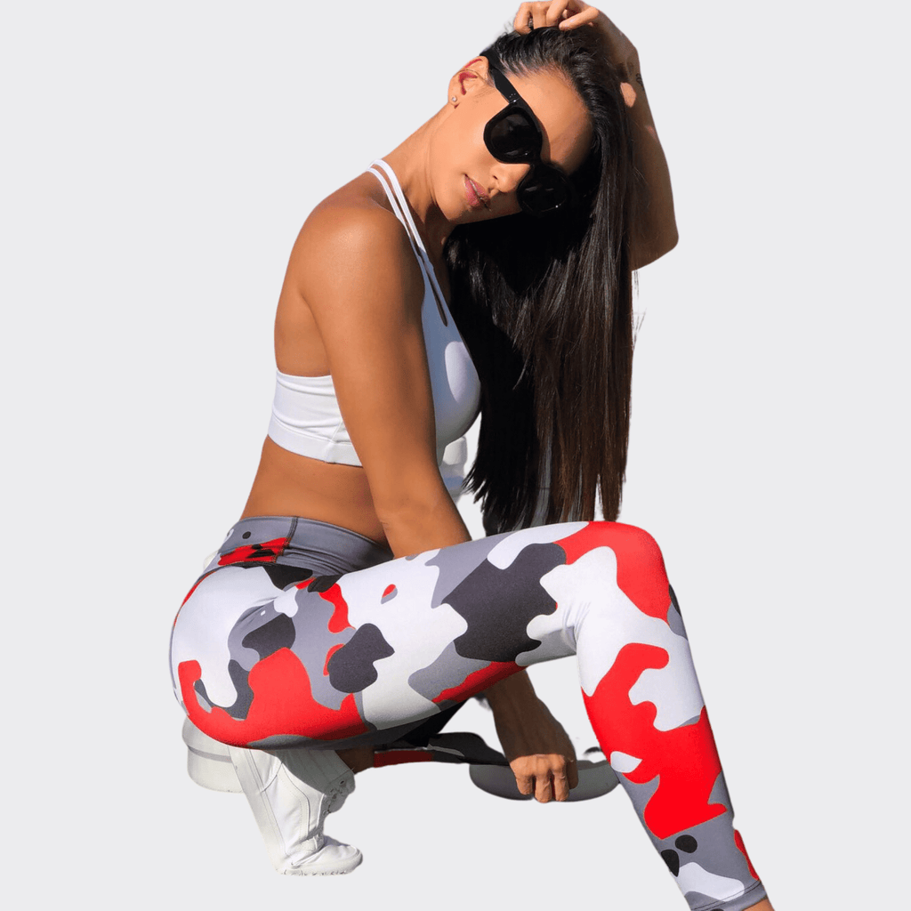 Camouflage Yoga Pants - Ell Soll Fashion Camouflage Yoga Pants king-planet.myshopify.com