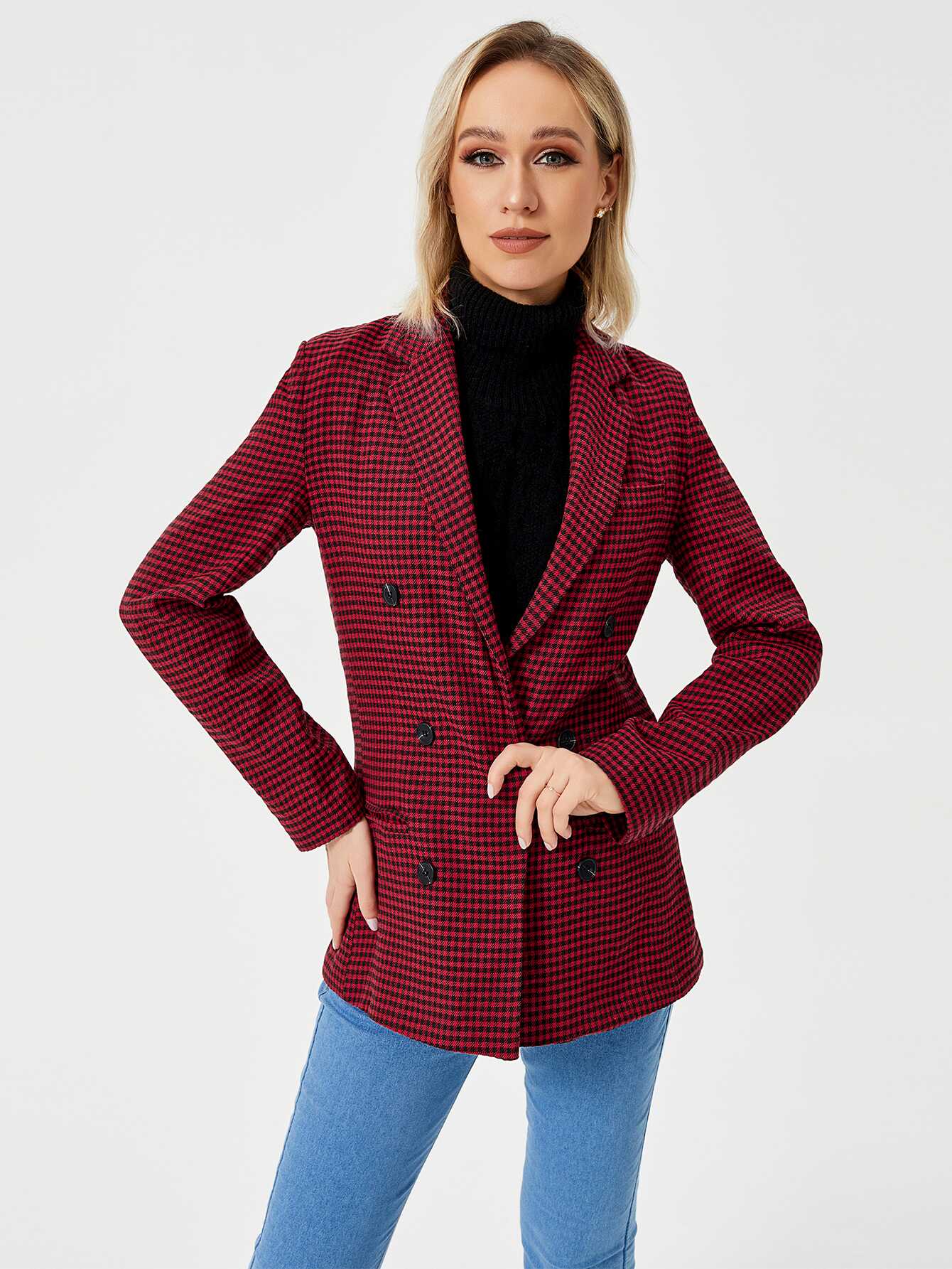 Casual Blazer Lapel Jacket - Ell Soll Fashion