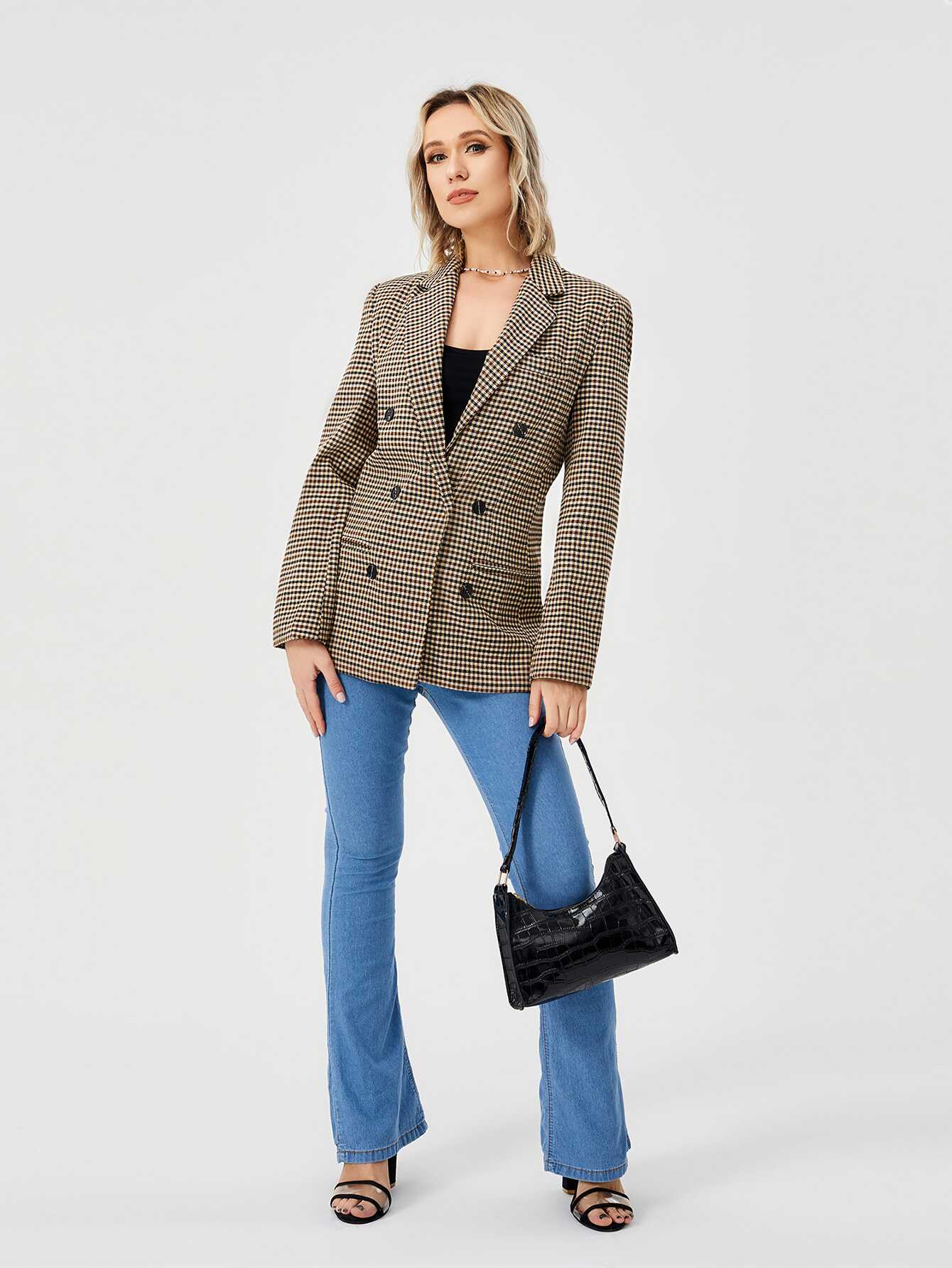 Casual Blazer Lapel Jacket - Ell Soll Fashion