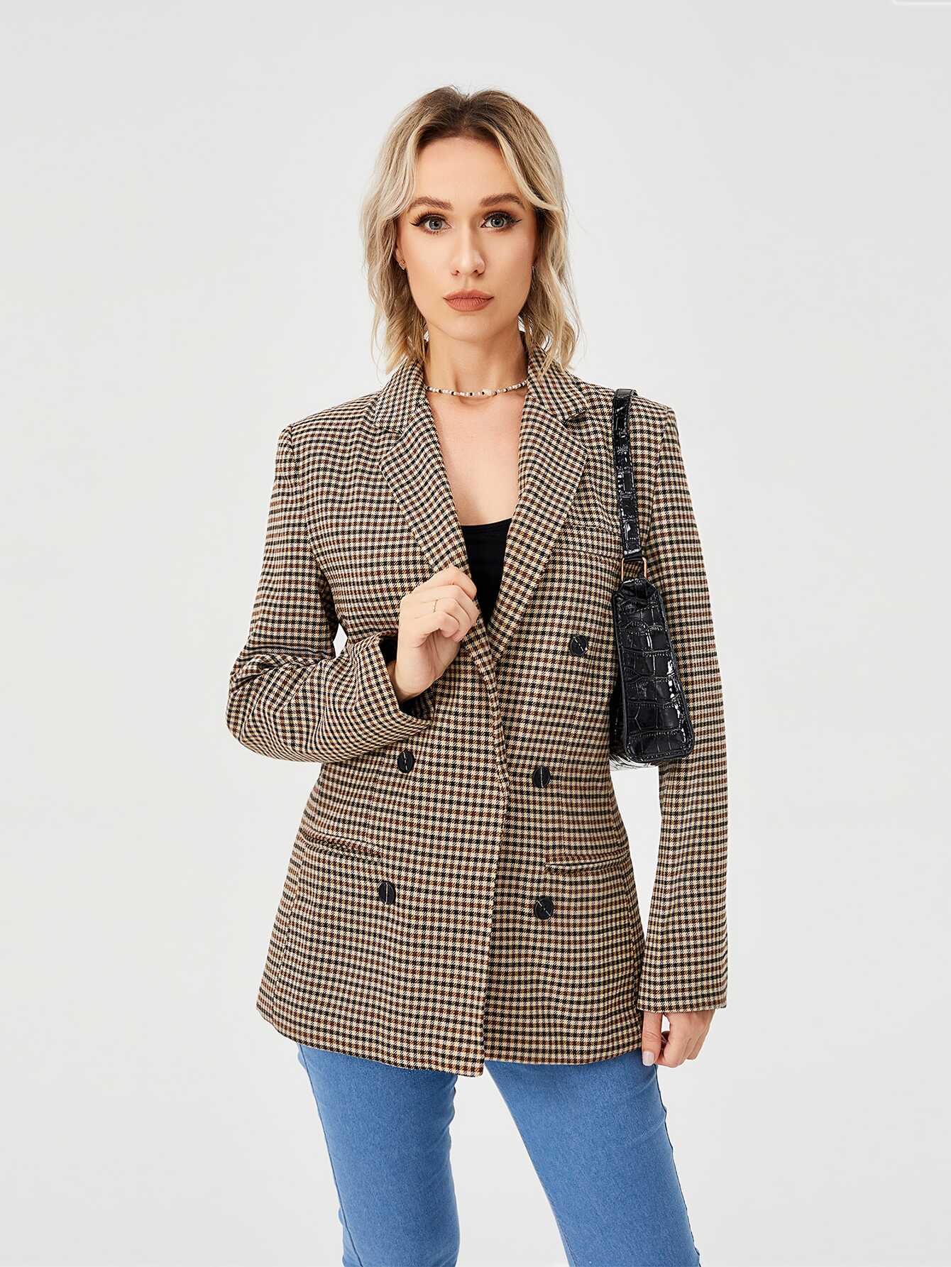 Casual Blazer Lapel Jacket - Ell Soll Fashion