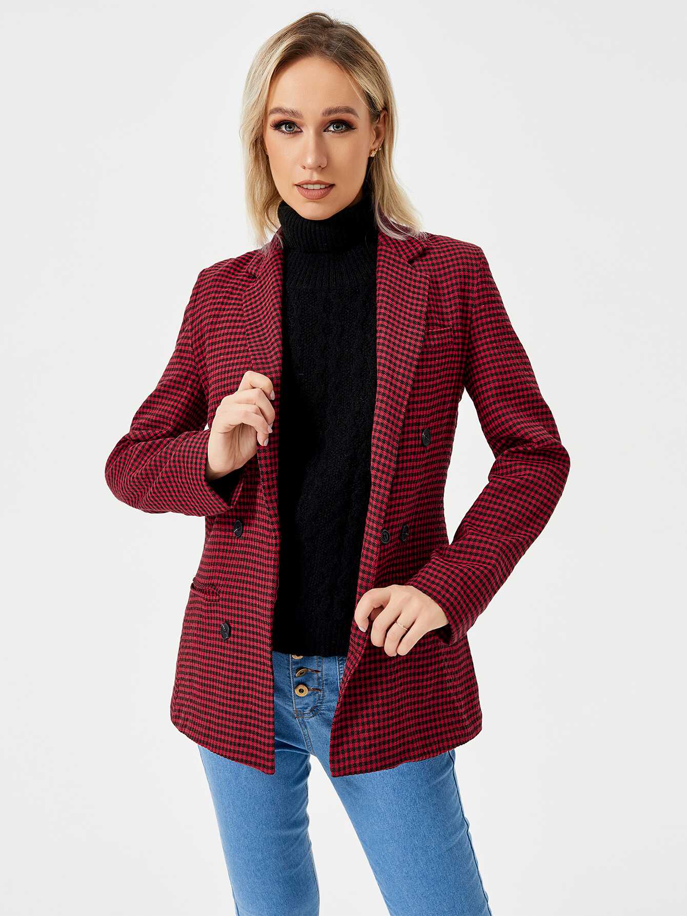 Casual Blazer Lapel Jacket - Ell Soll Fashion