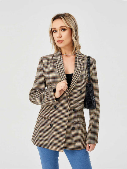 Casual Blazer Lapel Jacket - Ell Soll Fashion