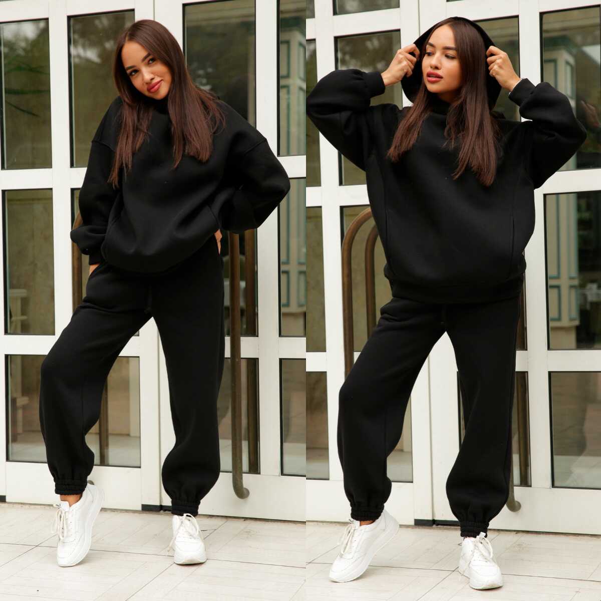 Casual Hoodie Suit - Ell Soll Fashion