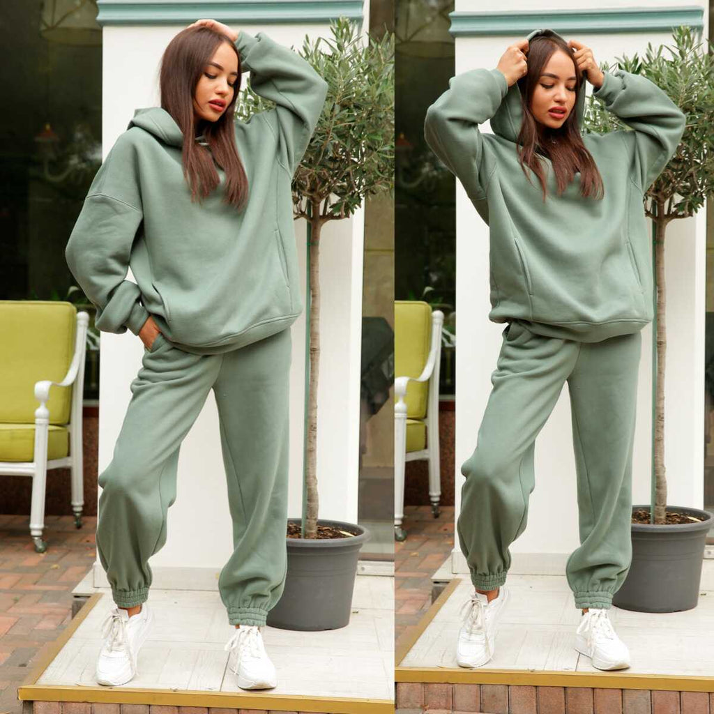 Casual Hoodie Suit - Ell Soll Fashion Casual Hoodie Suit king-planet.myshopify.com