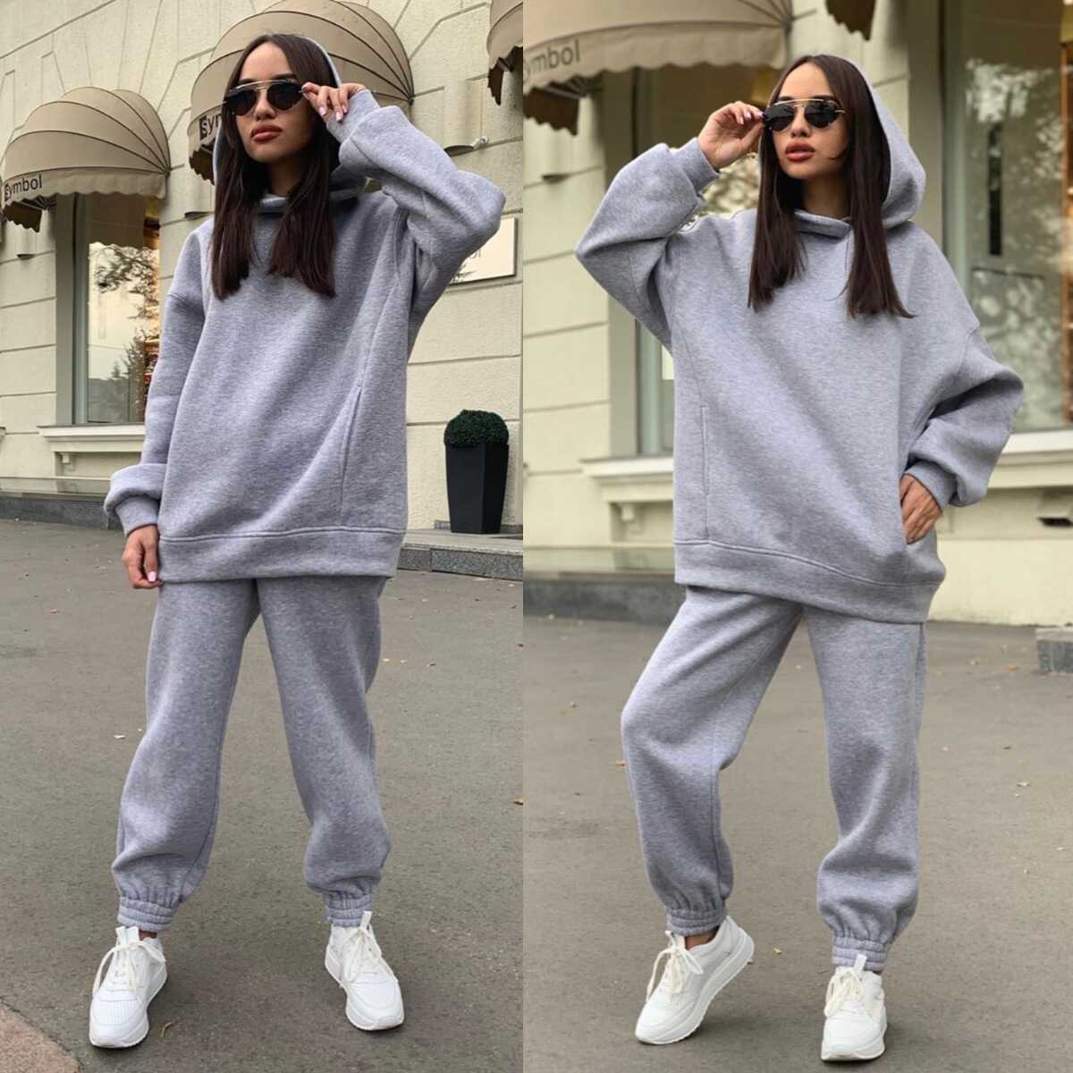 Casual Hoodie Suit - Ell Soll Fashion