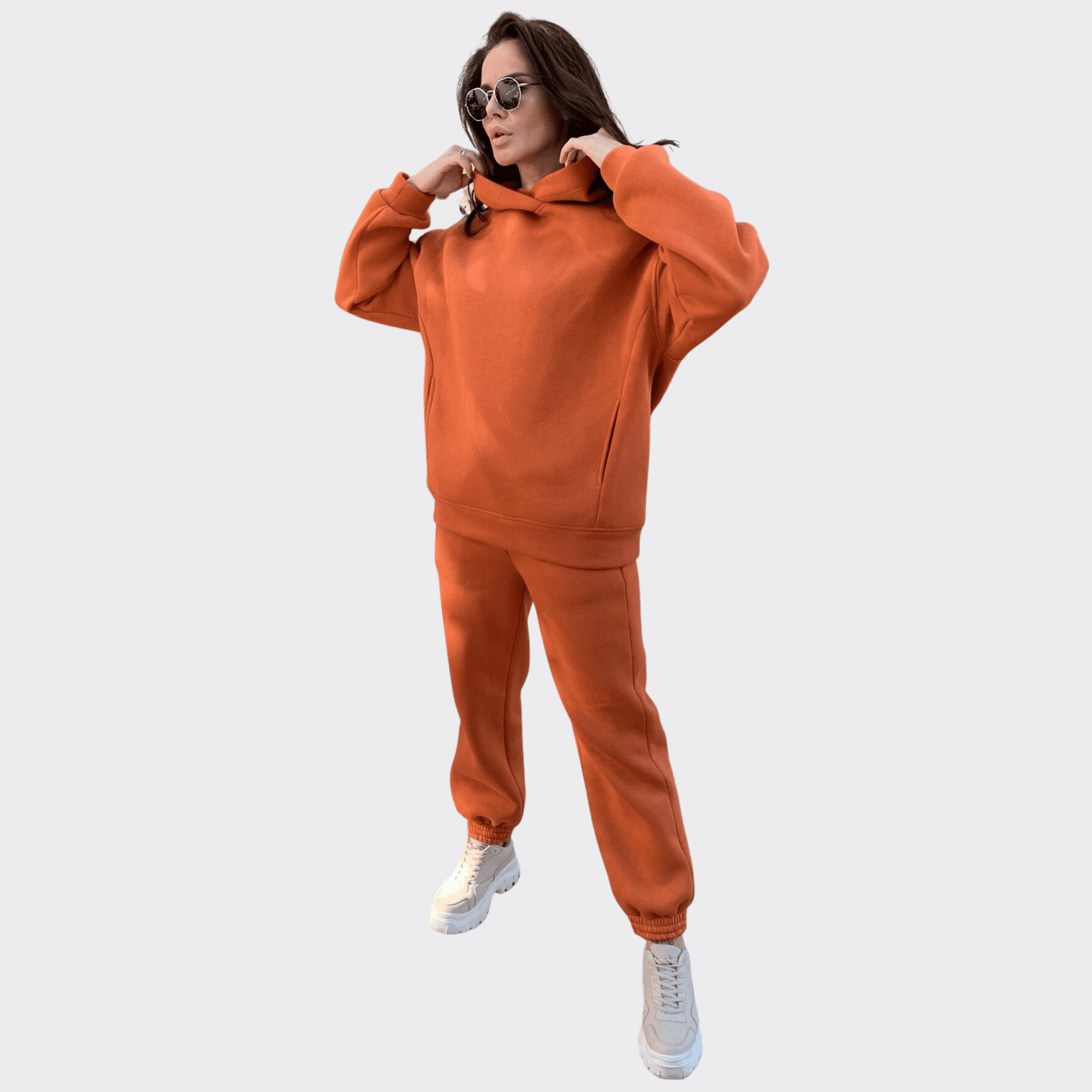 Casual Hoodie Suit - Ell Soll Fashion