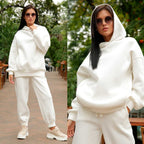 Casual Hoodie Suit - Ell Soll Fashion