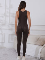 Chase Half Zip Active Jumpsuit - Ell Soll Fashion