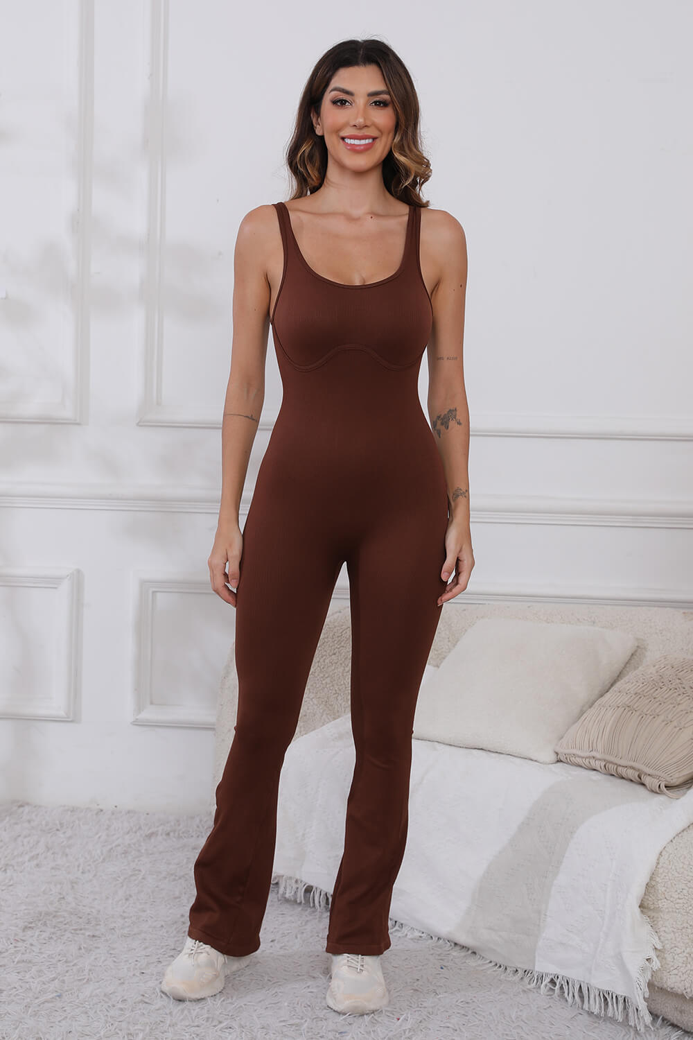 Chase Scoop Active Jumpsuit - Ell Soll Fashion