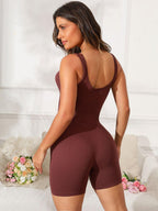 Clair Scoop Active Romper - Ell Soll Fashion