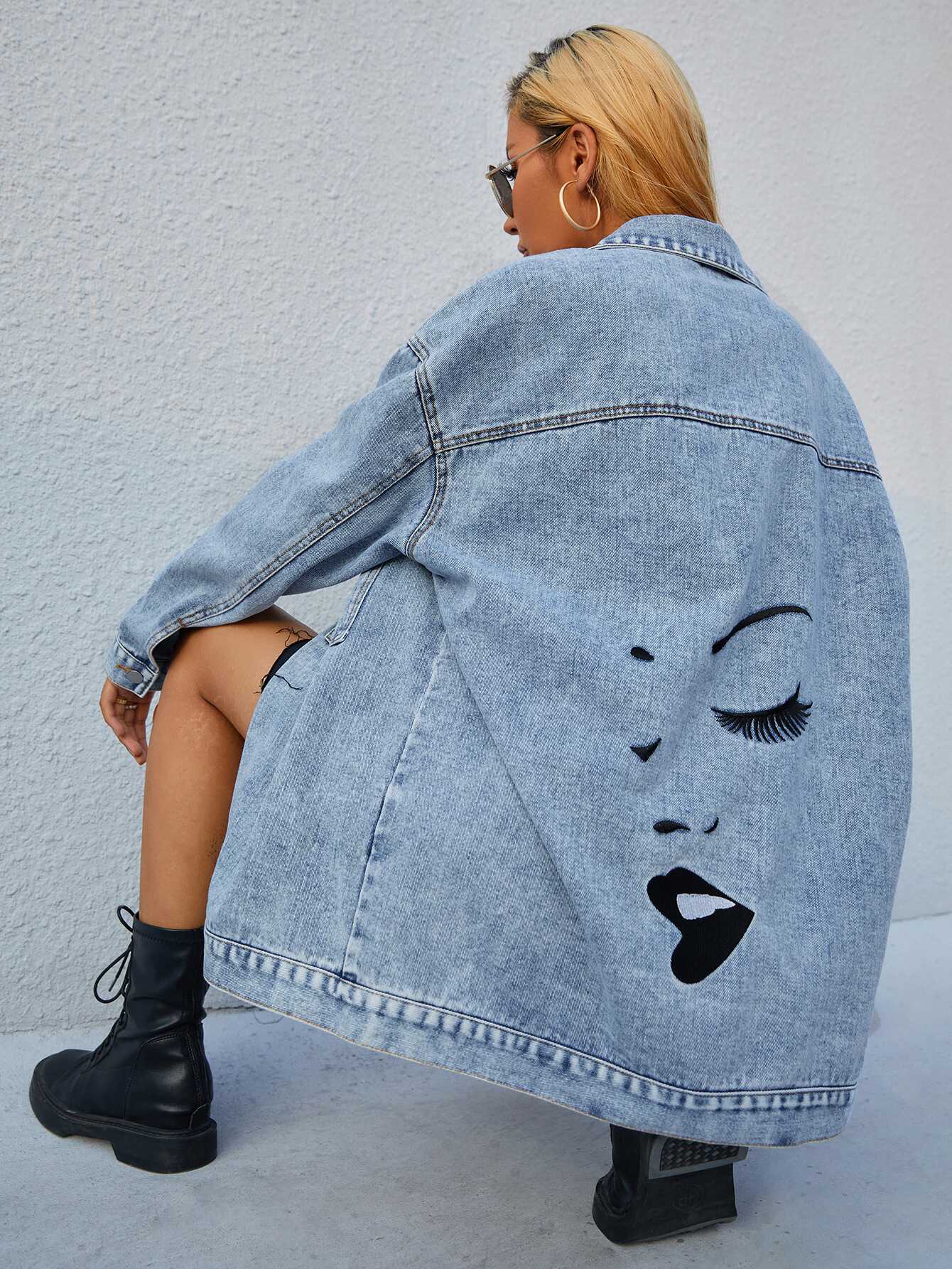 Classic Denim Jacket - Ell Soll Fashion