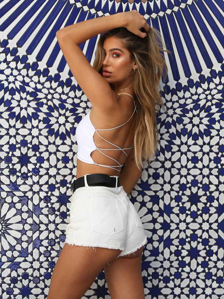 Classic Open - Back Top - Ell Soll Fashion Classic Open-Back Top king-planet.myshopify.com