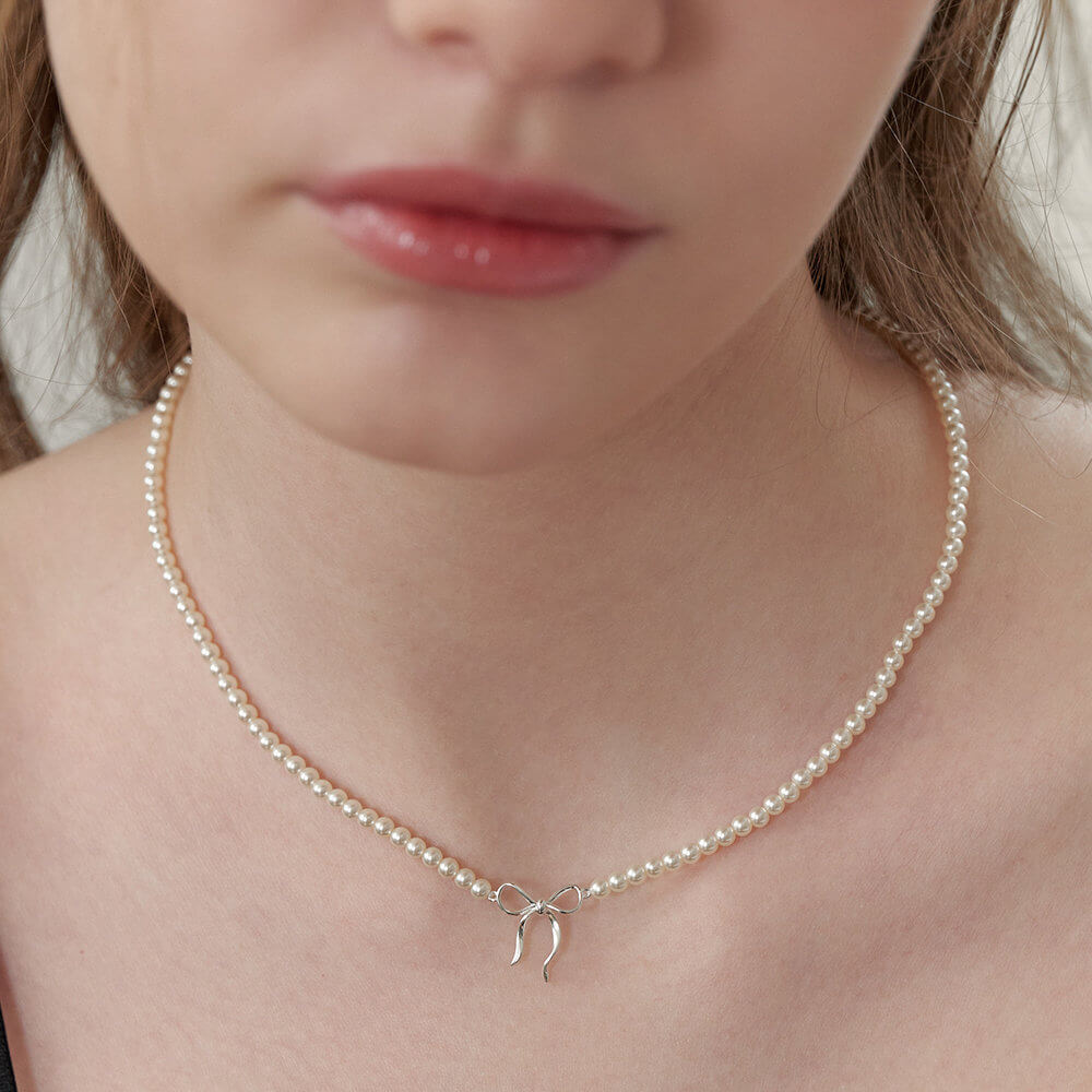 Copper Pearls Necklace - Ell Soll Fashion