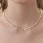 Copper Pearls Necklace - Ell Soll Fashion